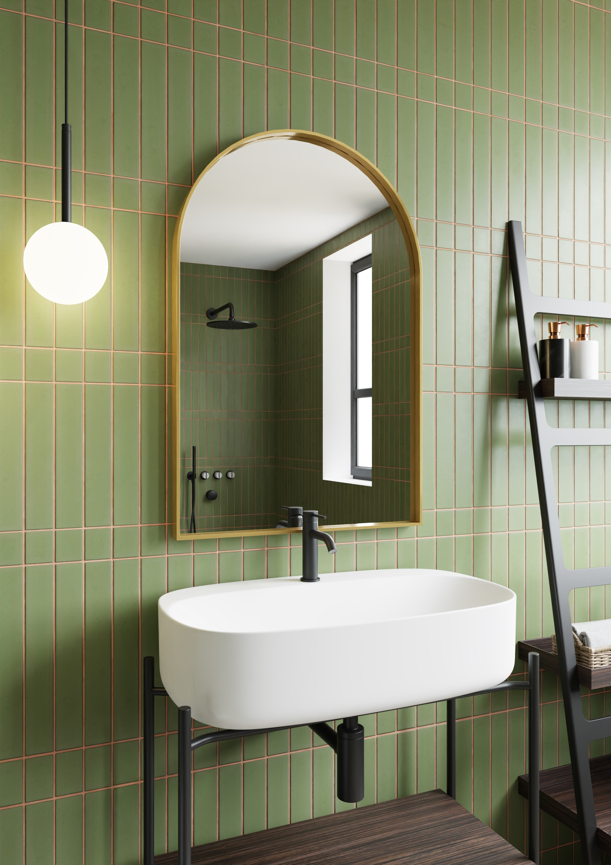 Darmowa Dostawa - Lustro 45x80 cm złoty Dubiel Vitrum Gala Gold 5905241013398