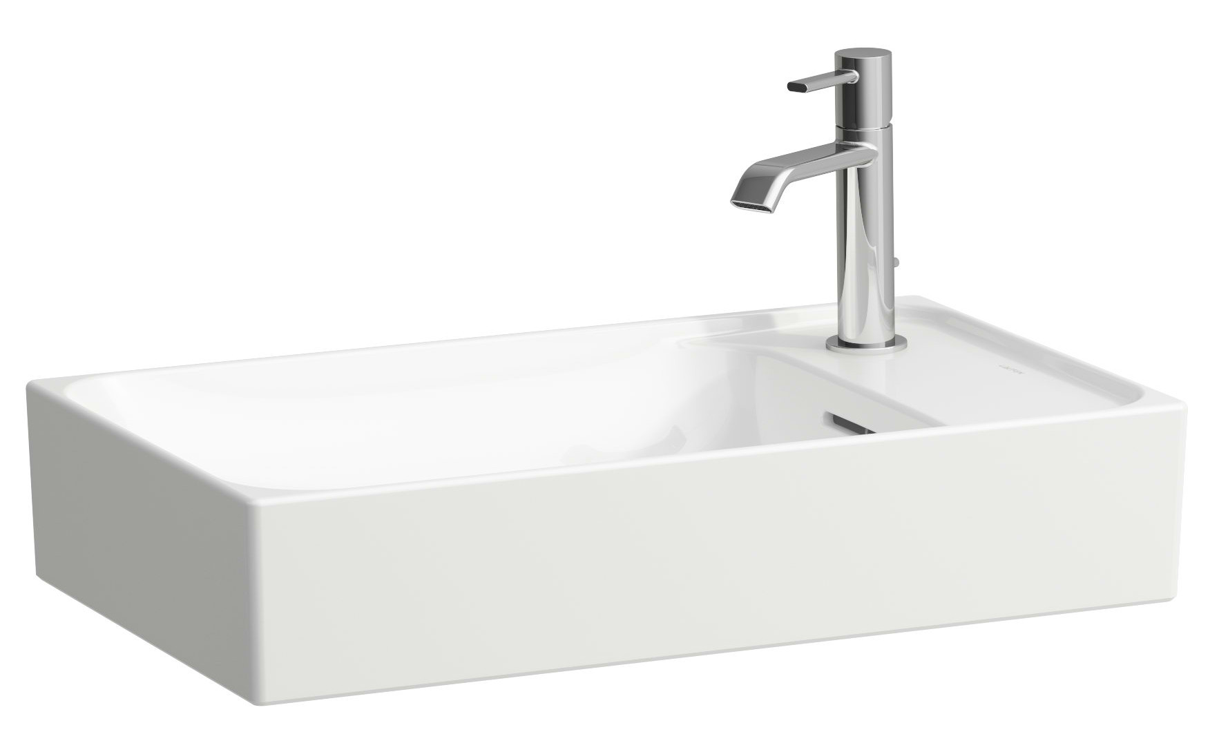 Darmowa Dostawa - Umywalka 60x35 cm prostokątna nablatowa biała Laufen Meda H8121134001061