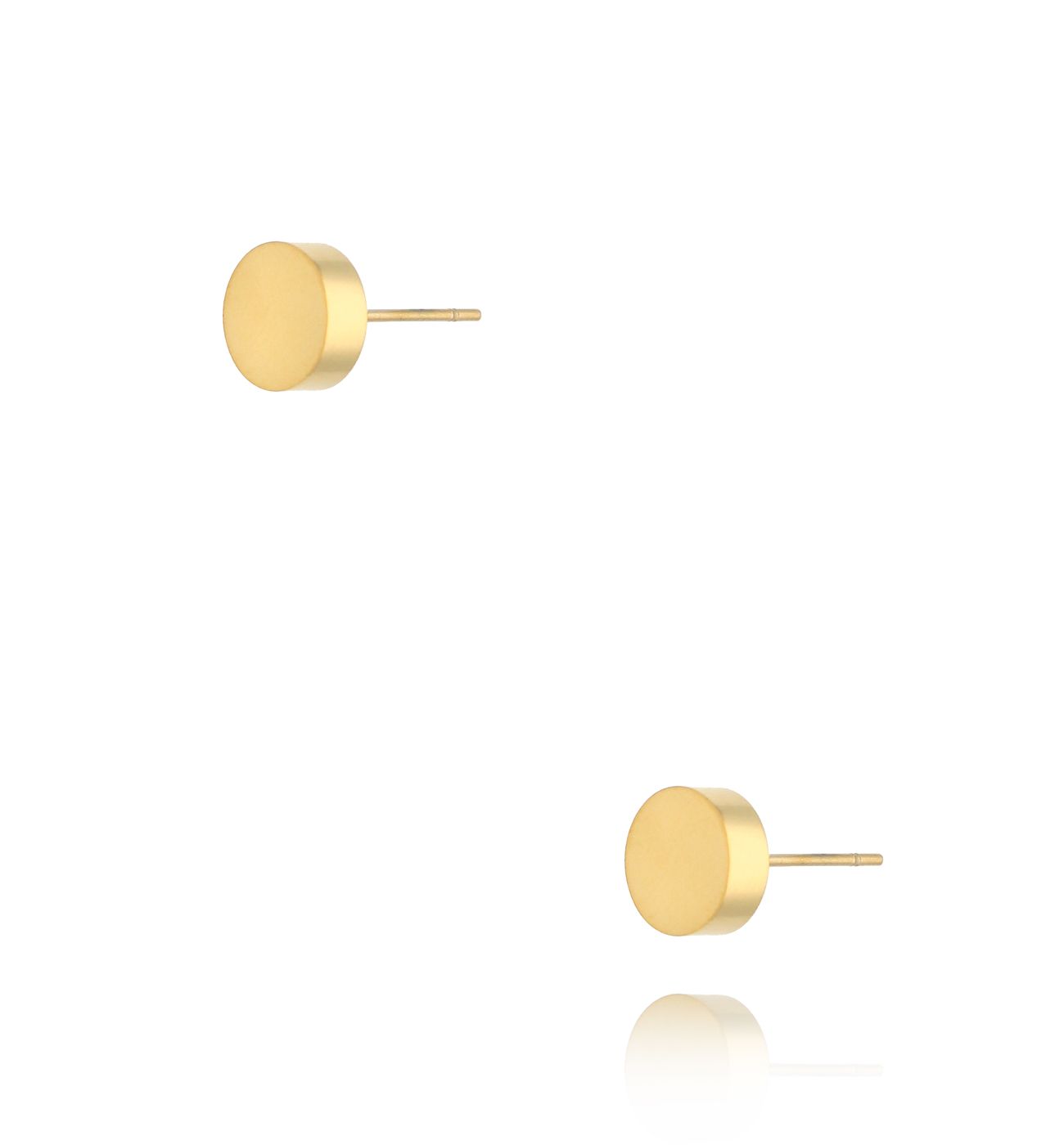 Kolczyki złote dyski Erlend KMITC0067