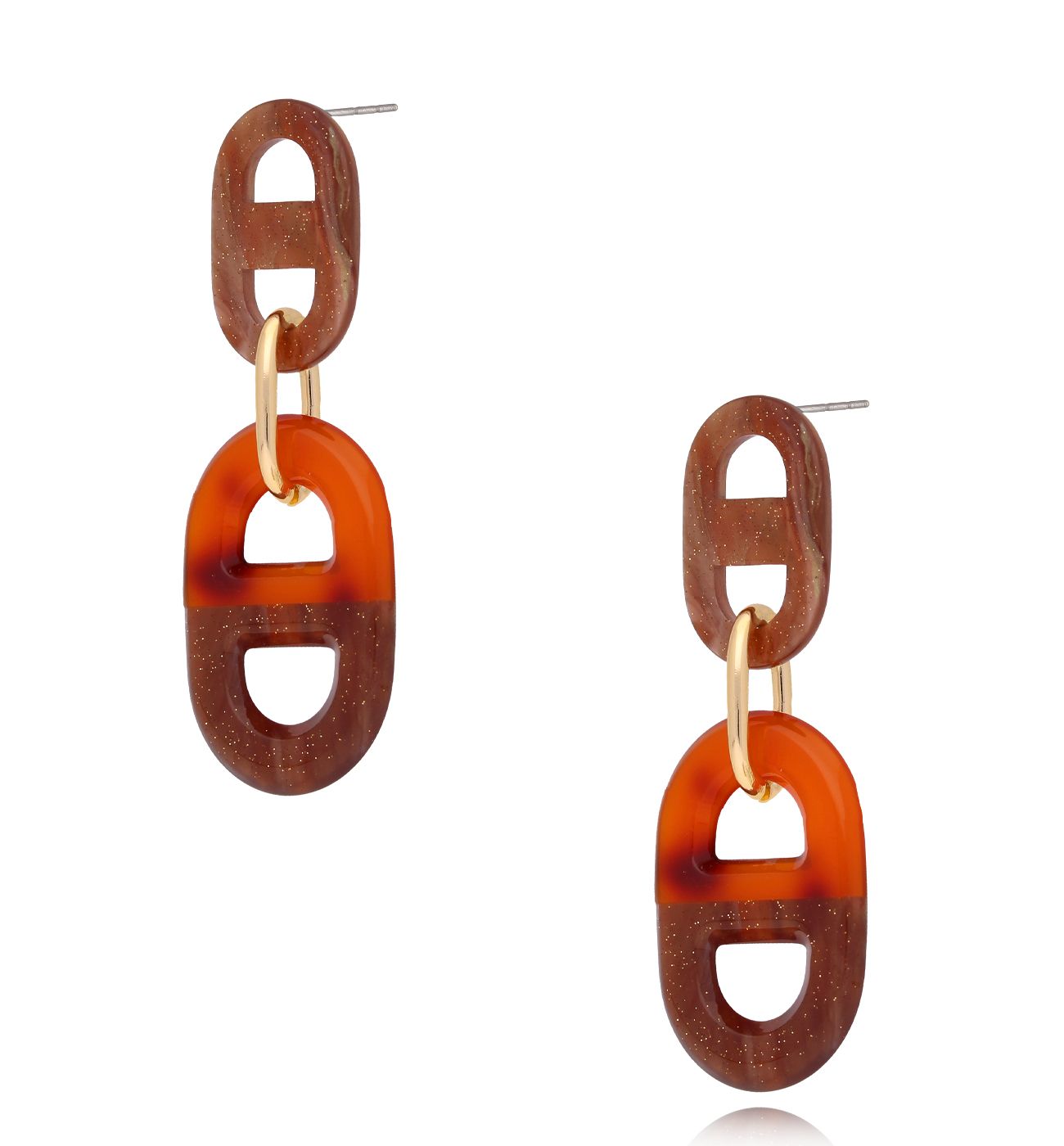 Kolczyki bursztynowe Ketting KZA0141 - By Dziubeka