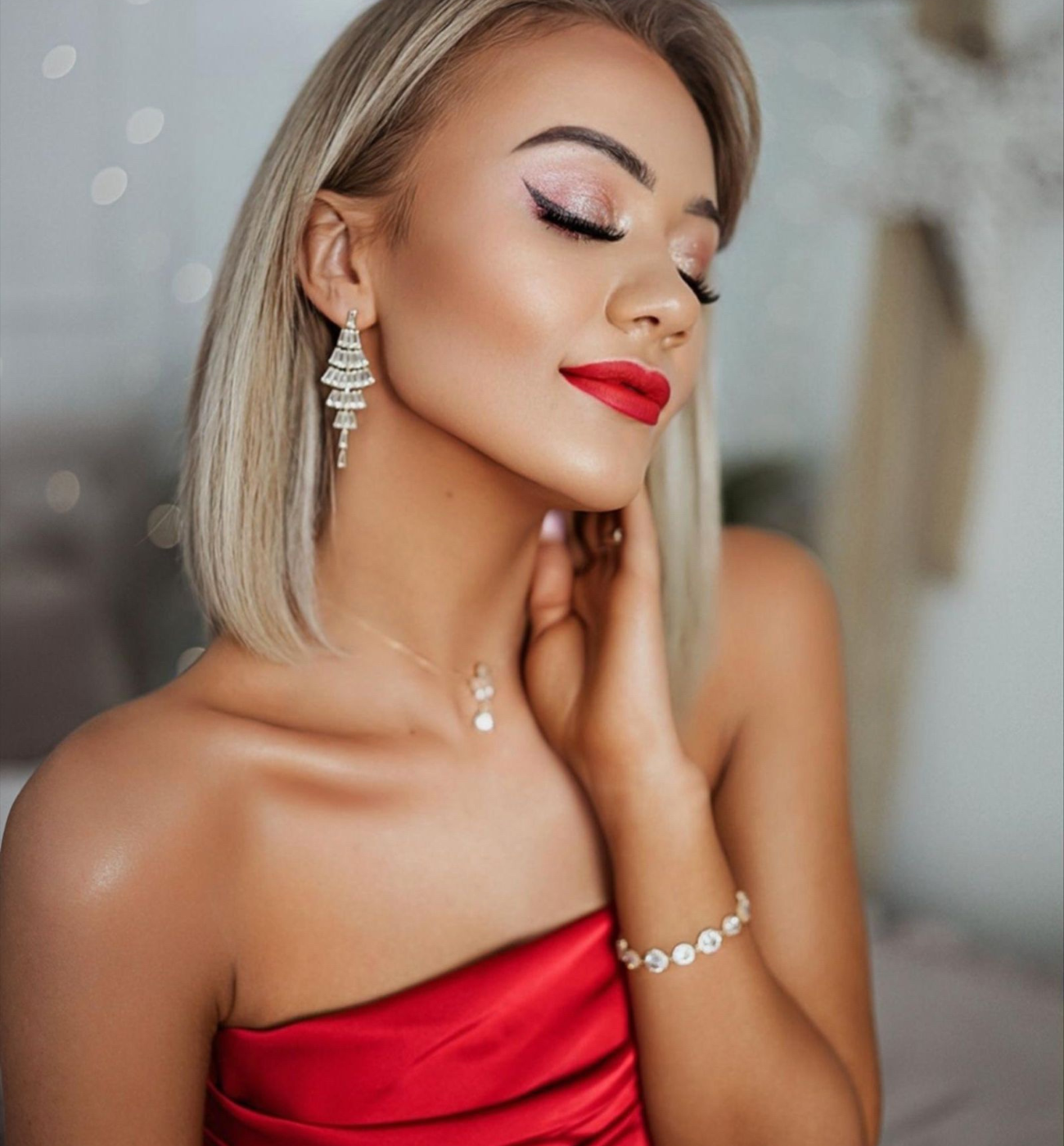 Kolczyki srebrne z kryształkami Samantha KSS1530