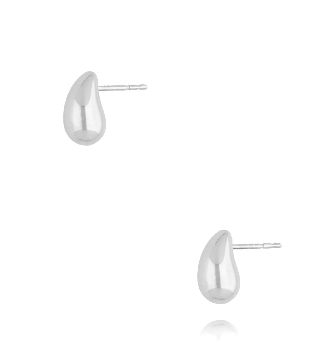 Kolczyki srebrne kropelki małe Wrenna KSE0137