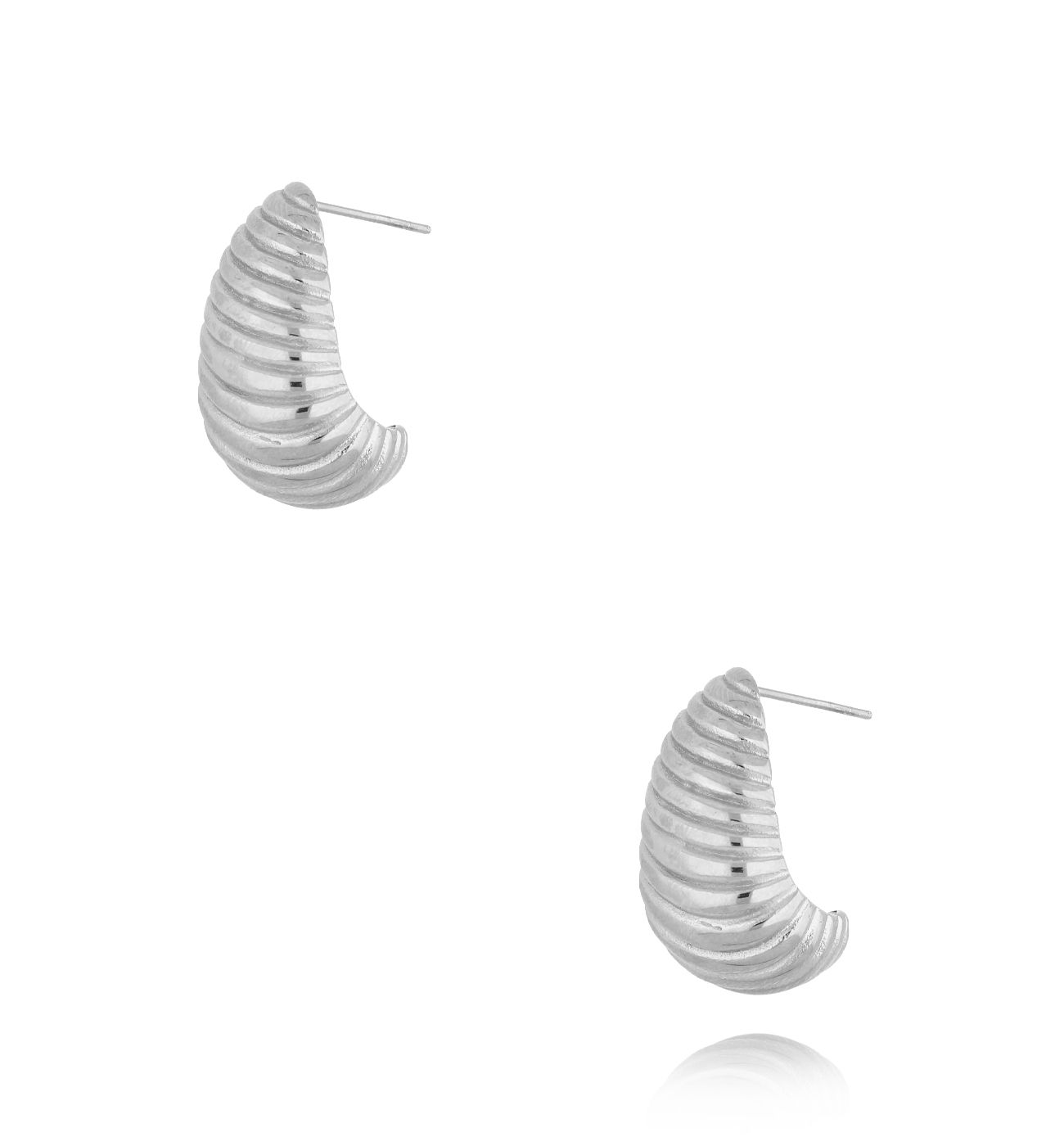 Kolczyki srebrne skręcane Twist KSA1060