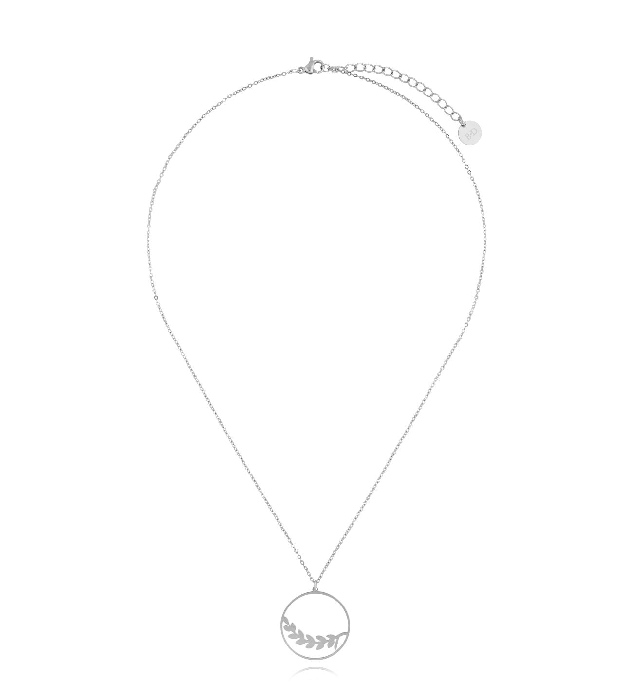 Naszyjnik srebrny z listkami Samugheo NSA1142