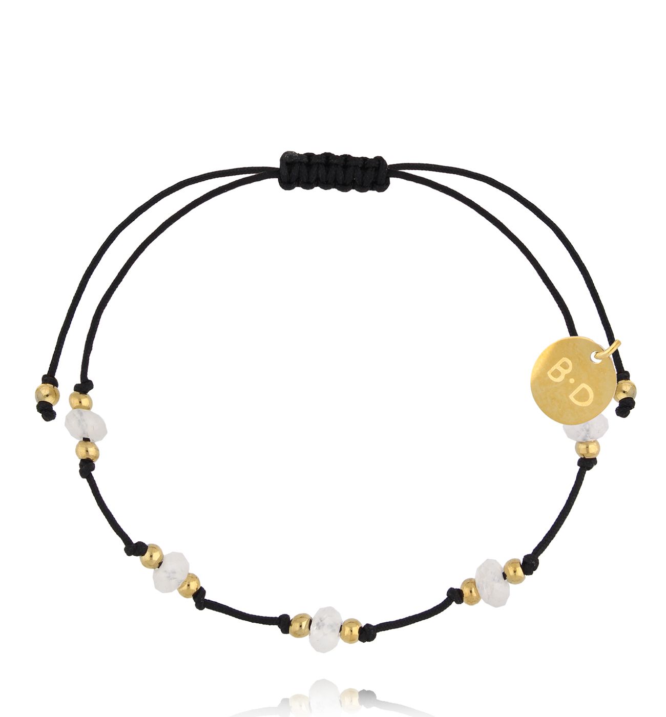 Bransoletka z kamieniami księżycowymi Fiorina BMT0034 - By Dziubeka