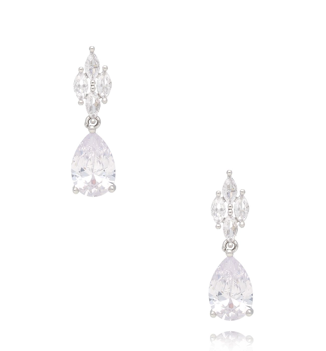 Kolczyki srebrne z kryształkami Allen KSS1656