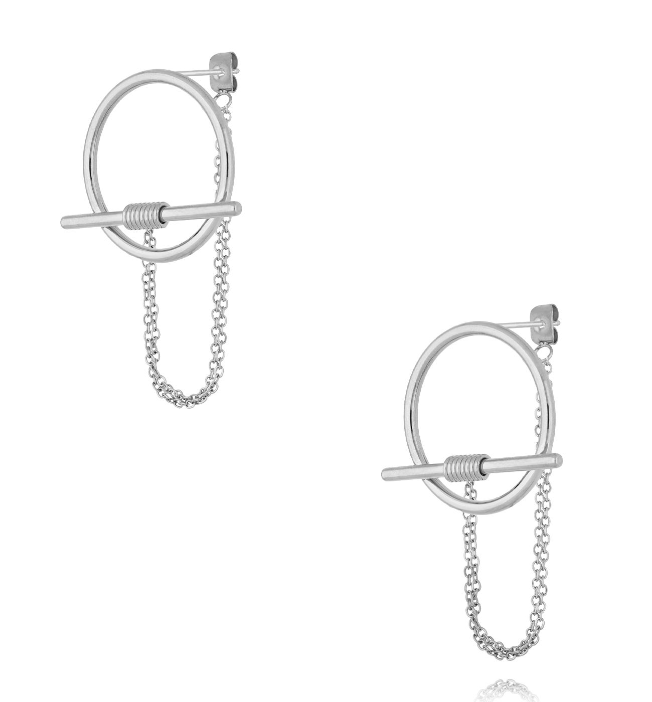 Kolczyki srebrne KSY0338 - By Dziubeka