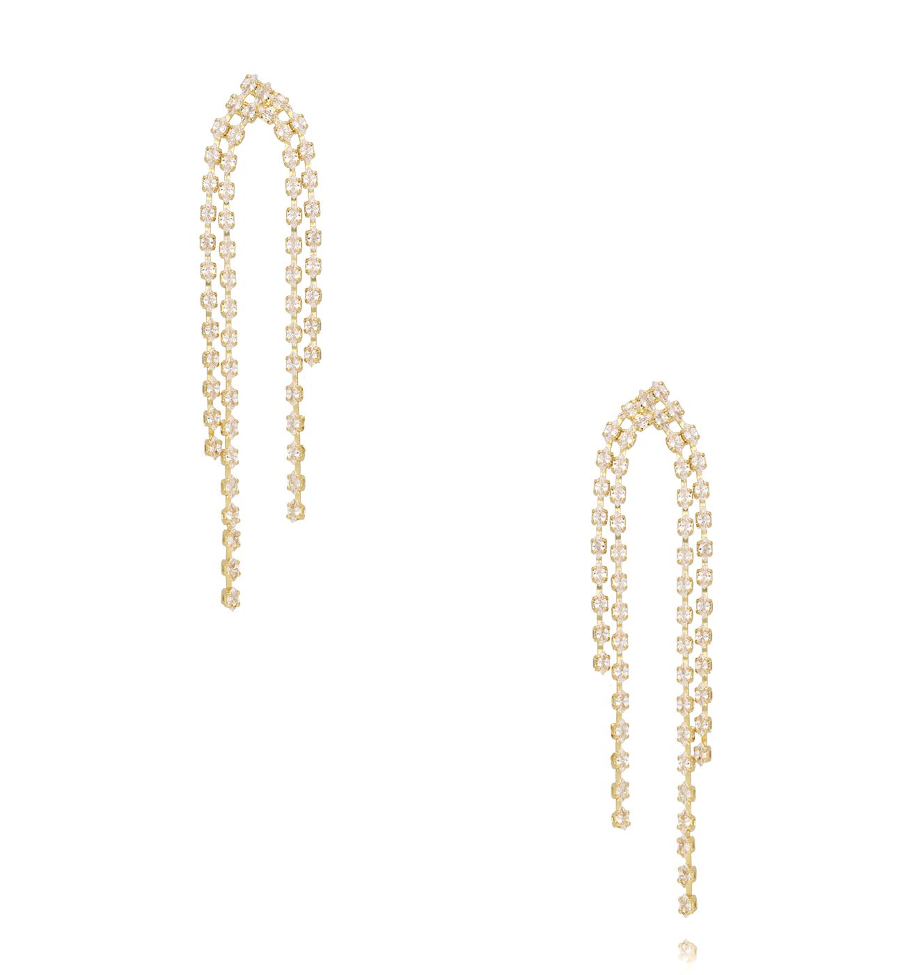 Kolczyki tennis z kryształami KSS2152