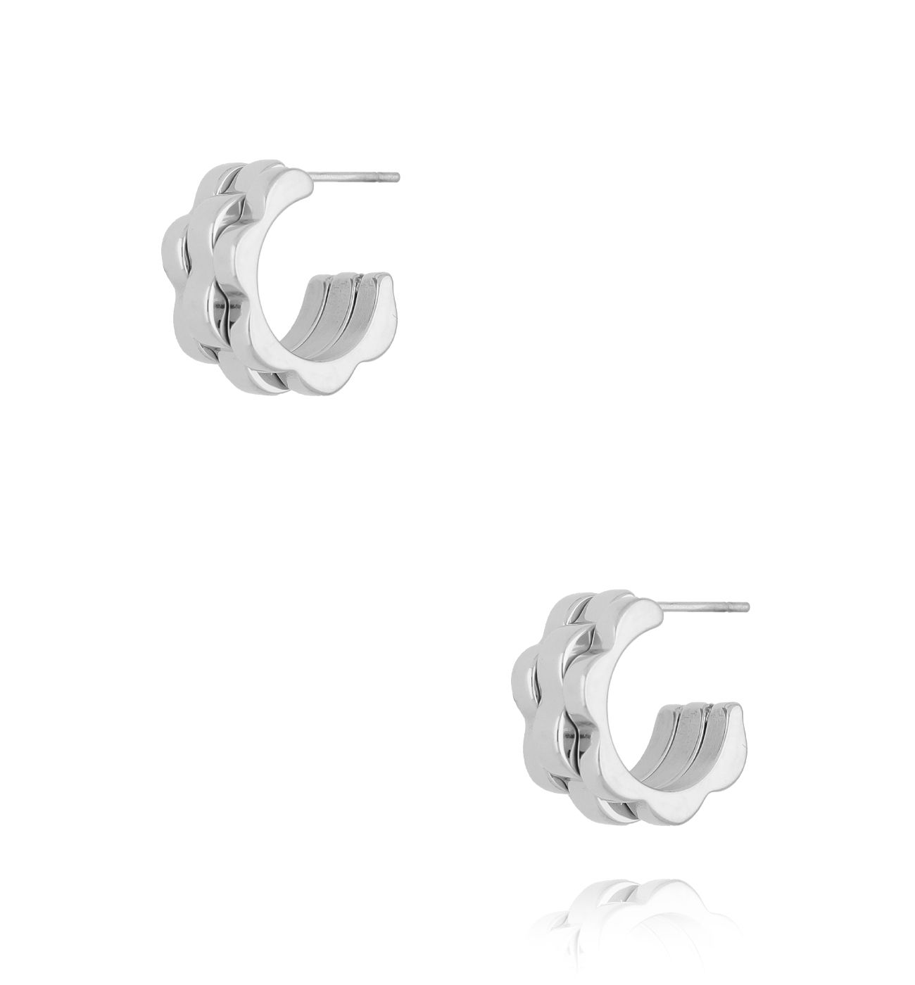 Kolczyki srebrne Soft Glow - By Dziubeka