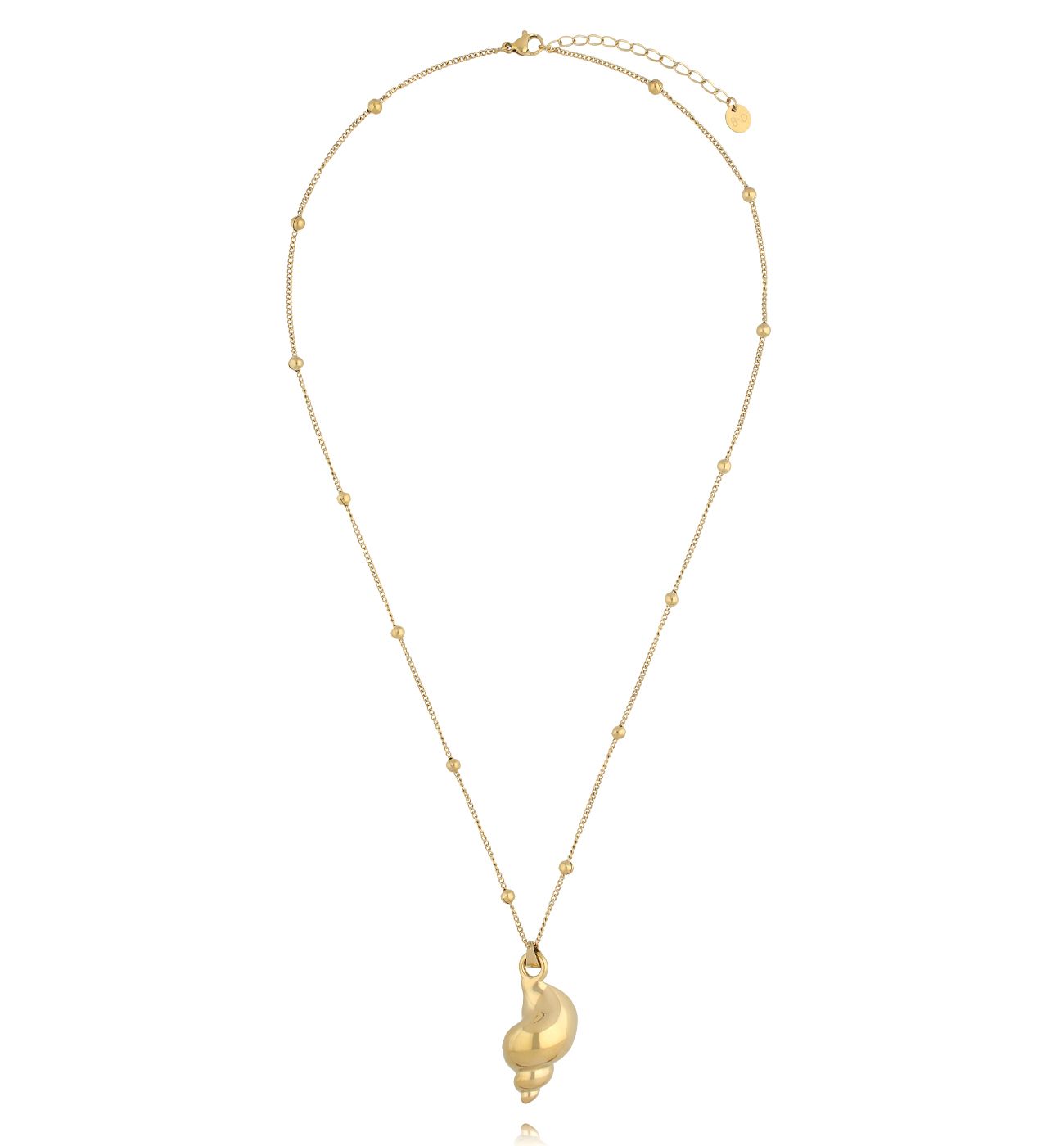 Naszyjnik z muszlą złoty NSY0654