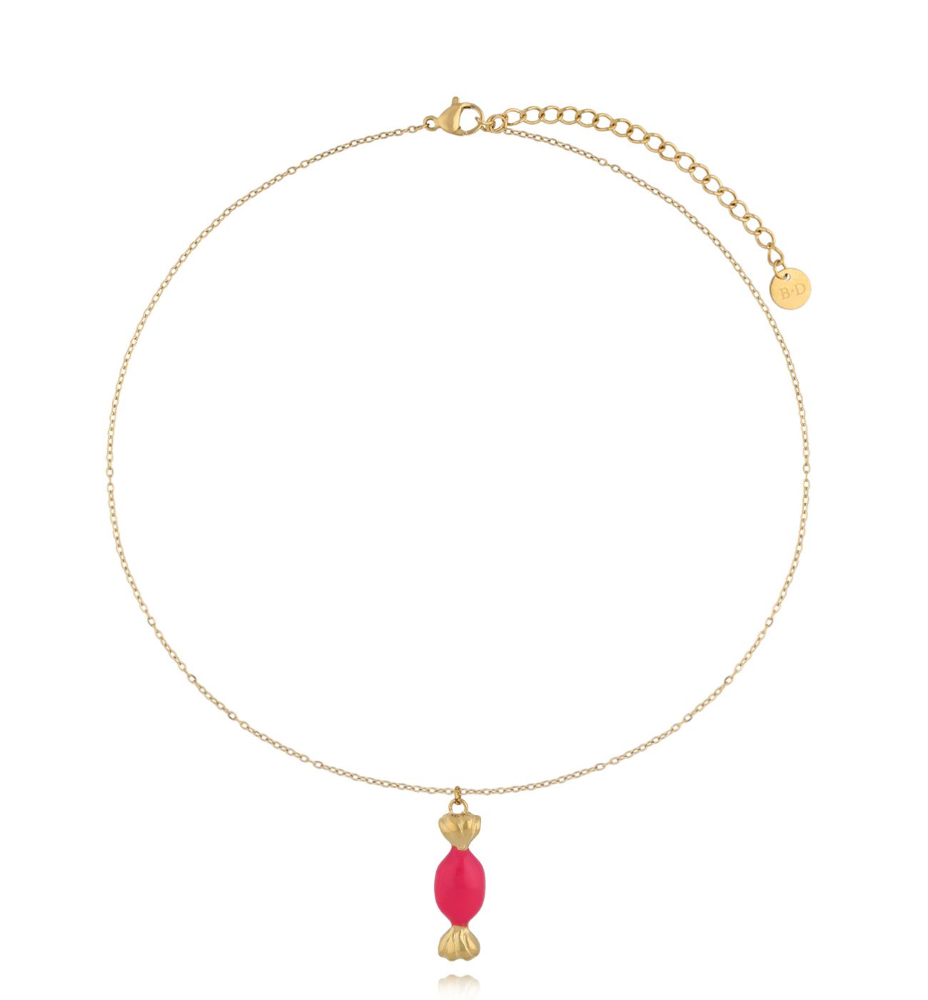 Naszyjnik dla dziewczynki z zawieszką cukierka NSY0807 - By Dziubeka