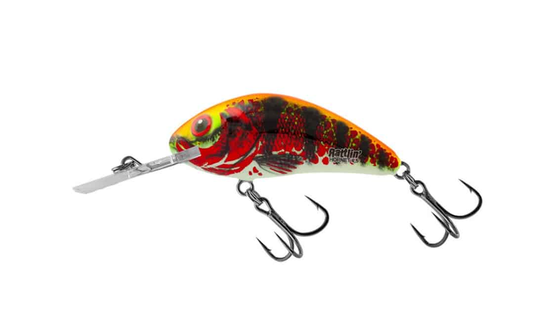 Salmo Wobler Pływający Hornet Rattlin 4,5cm Holo Red Perch