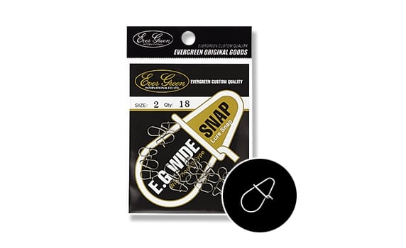 Evergreen agrafka E.G. Wide Snap #2 18szt.