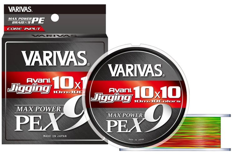Varivas Plecionka x9 Jigging 10x10 MAX Power PE#1,2 / 0,185mm / 200m