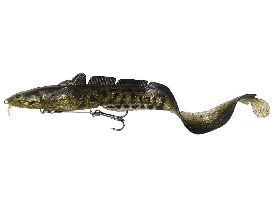 Savage Gear Przynęta 3D Burbot 25cm 70g SS Gold UV