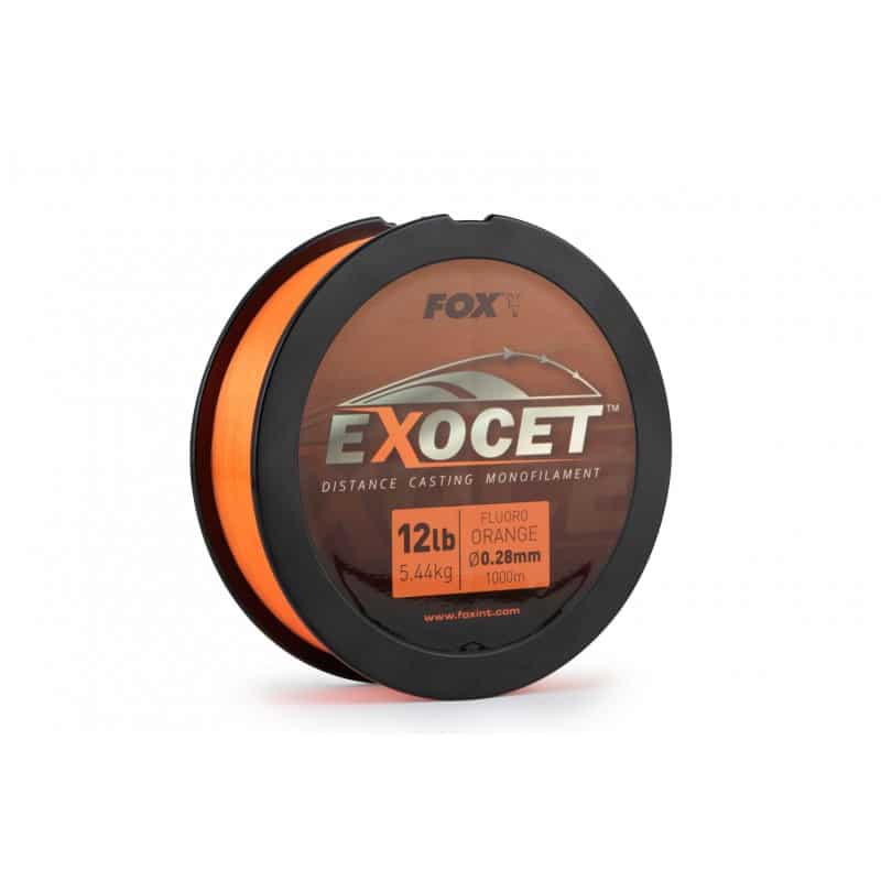 Fox Exocet Fluoro Orange Mono 16lb 0,33mm