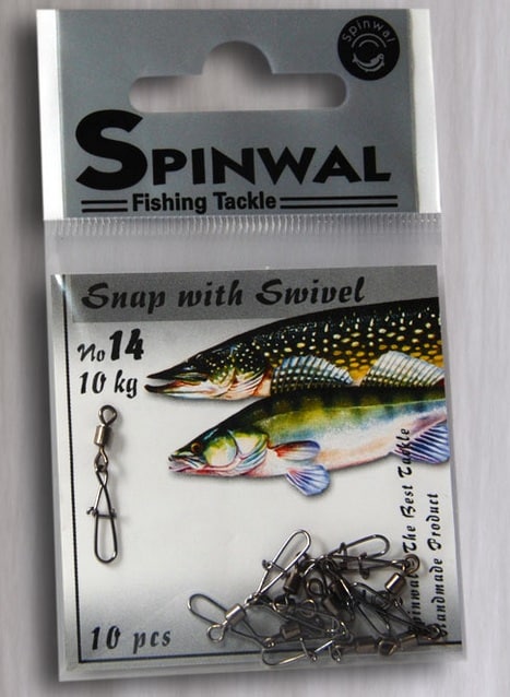 Spinwal Agrafki Z Krętlikiem Nr14 10kg