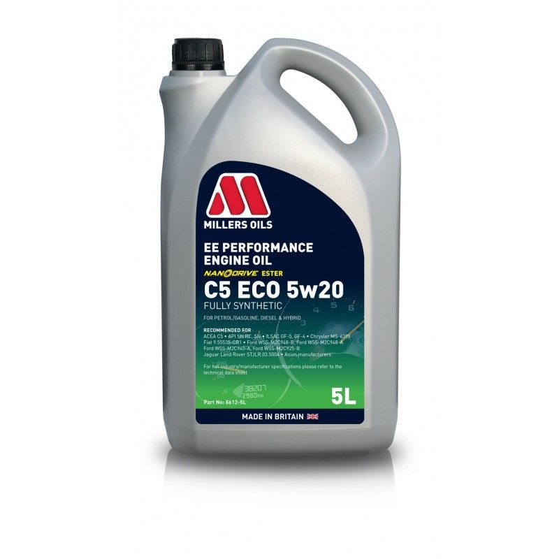 MILLERS OILS EE PERFORMANCE C5 ECO 5W20 5L - Petrostar