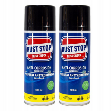 RUST STOP RUST CHECK ANTI-CORROSION DO PODWOZI 400ML X2 - Petrostar