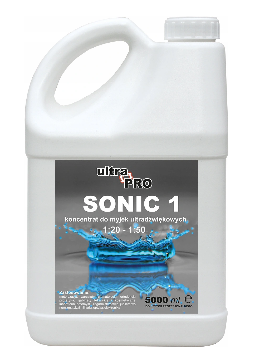 ULTRA PRO SONIC 1 ŚRODEK DO MYCIA SREBRA 5L - Petrostar