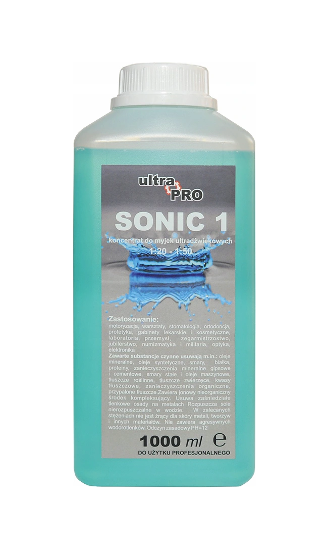 ULTRA PRO SONIC 1 ŚRODEK DO MYCIA SREBRA 1L - Petrostar