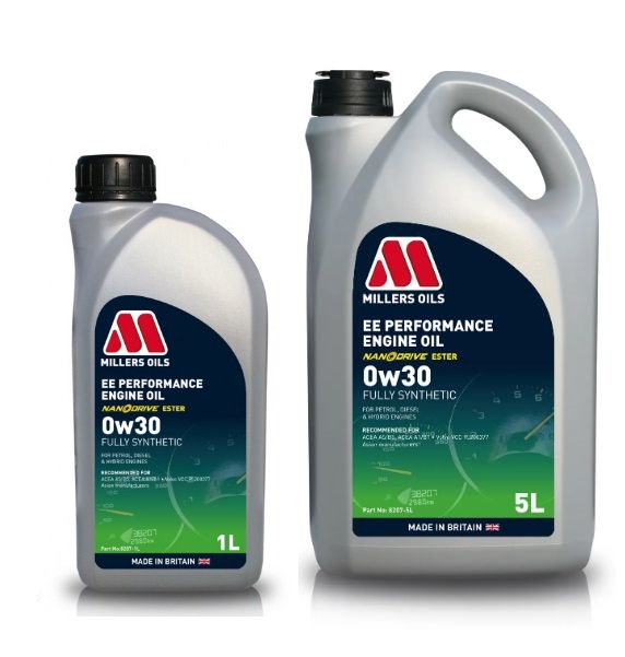 MILLERS EE PERFORMANCE 0W30 AB/B5 6L - Petrostar