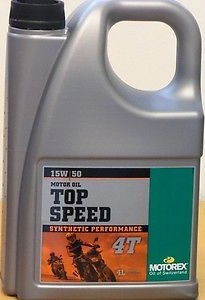 MOTOREX TOP SPEED 15W50 4T 4L - Petrostar