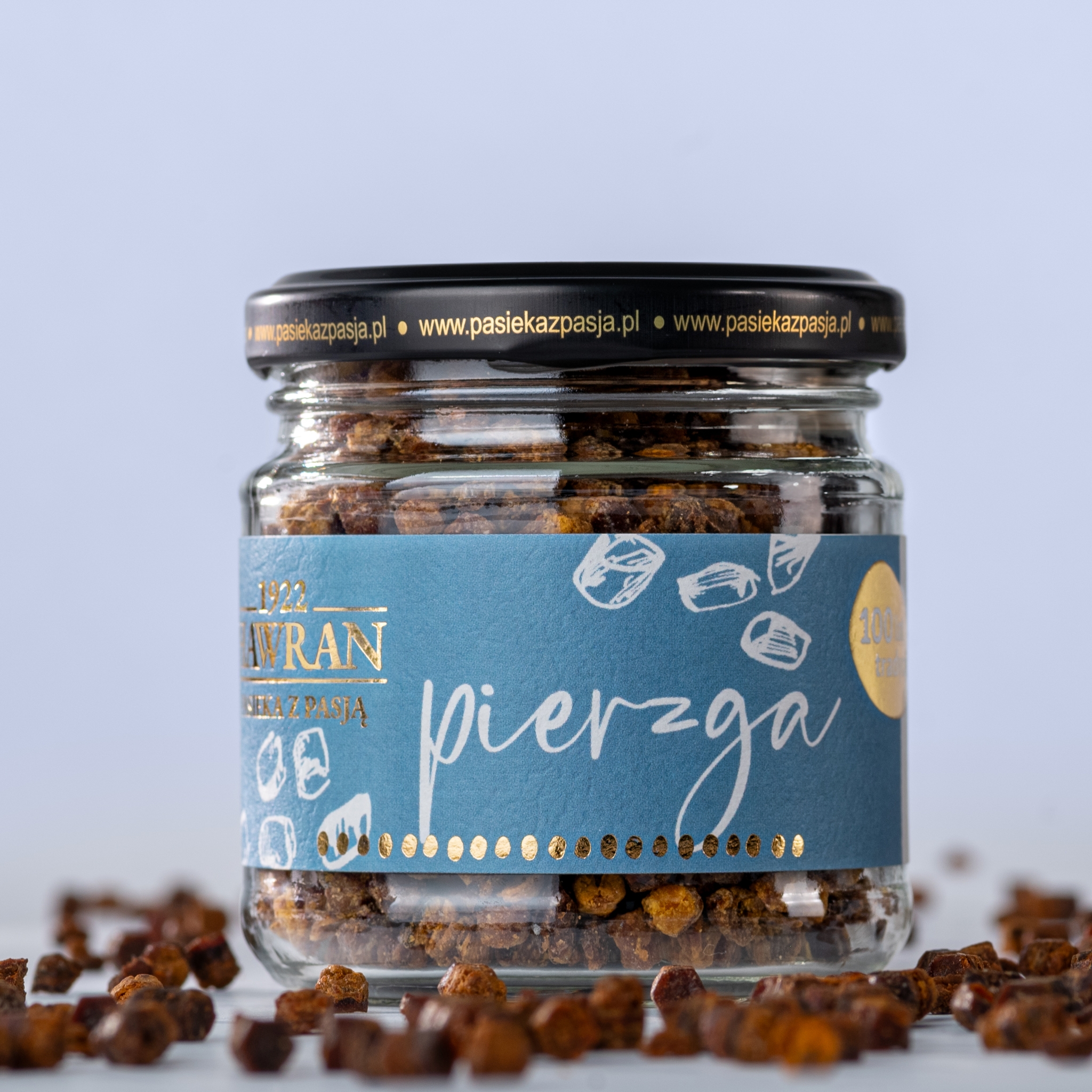 Pierzga pszczela suszona 110g - Pasieka z Pasją Hawran