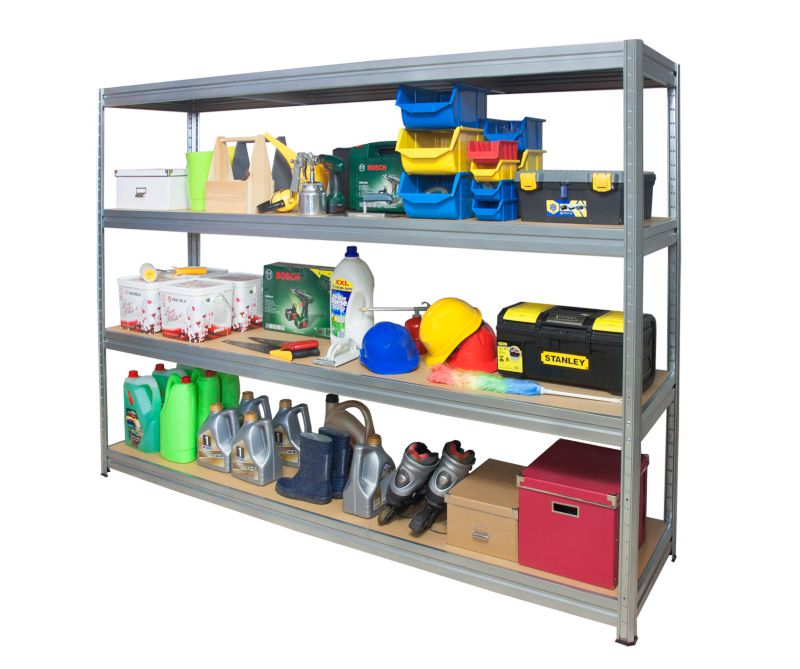 Regał metalowy MODO24 ocynkowany 177x160x60 cm 600 kg na półkę 1 szt.