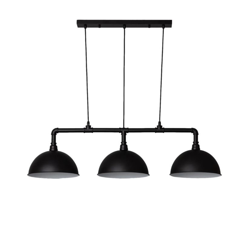 Lampa wisząca Abruzzo Retro 4555 czarna retro 3xE27 x 40W 1 szt.