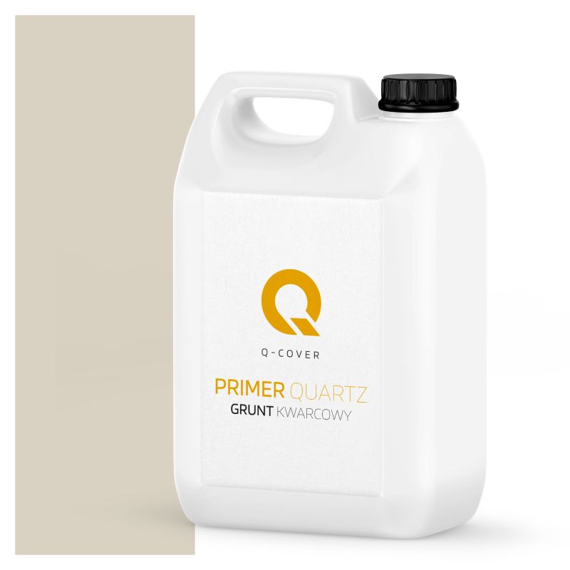 Grunt Kwarcowy pod Tynk Dekoracyjny Q-Cover Beżowy jasny D802 3KG