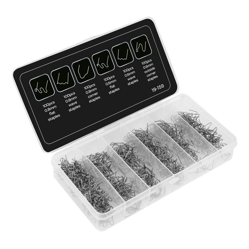 Zszywki do plastiku NEO TOOLS zestaw 600 szt. 1 kpl