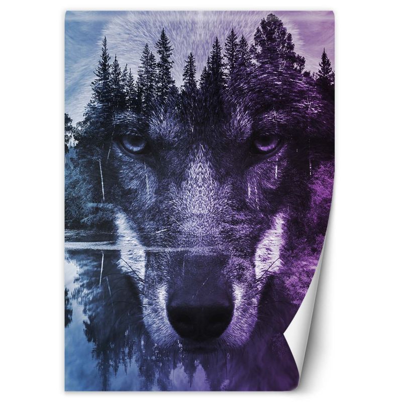 Fototapeta Feeby Wilk w lesie 100x140 1 szt