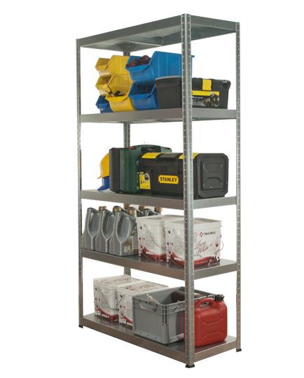 Regał metalowy MODO24 180 x 90 x 40 cm 130 kg na półkę ocynk 1 szt.