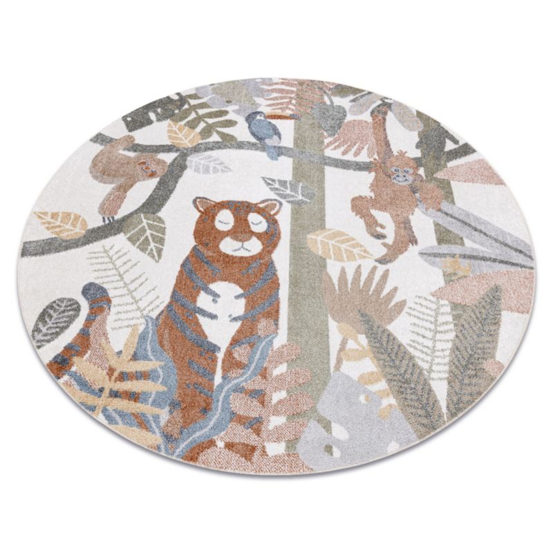 Dywan dla dzieci Bono RugsX koło 160 cm krem GR5219 1 szt.