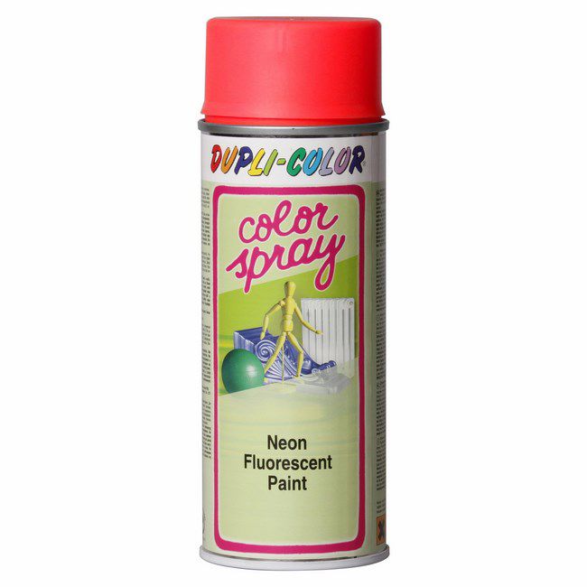 Spray Dupli Color Special czerwony fluorescencyjny 0,4 l