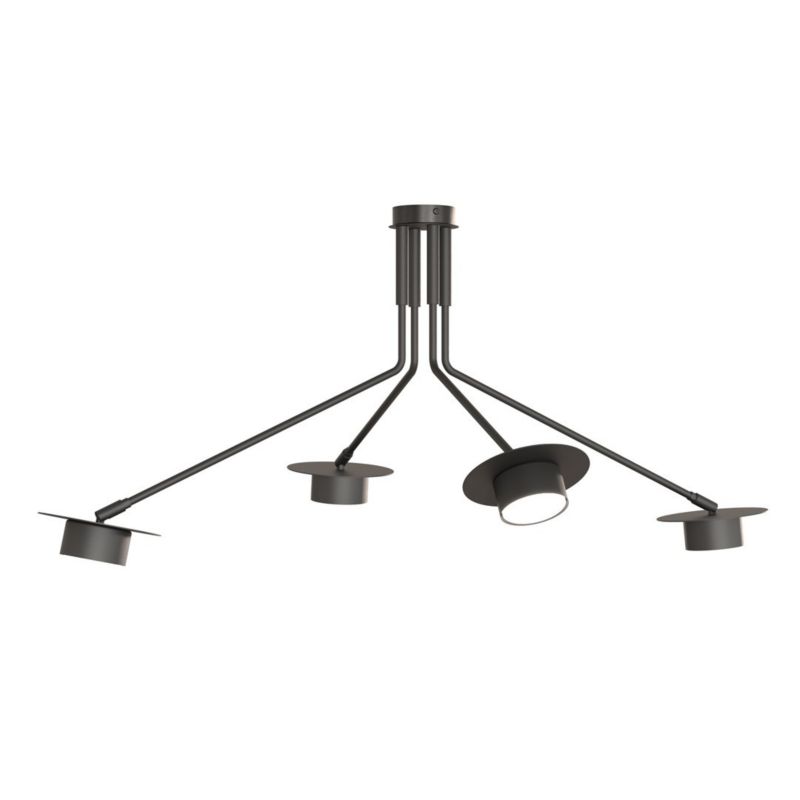 Lampa wisząca Emibig MIZU czarna 4xGX53x10W IP20 wym:45x100x74cm - 1 szt.