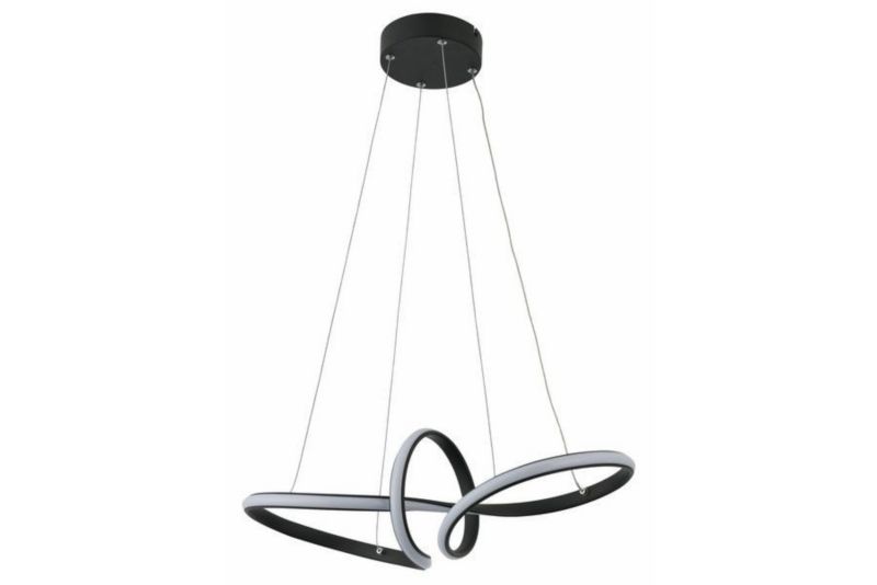 Lampa wisząca Reality Adila 2495 czarna nowoczesna wbudowany LED 30W 1 szt.