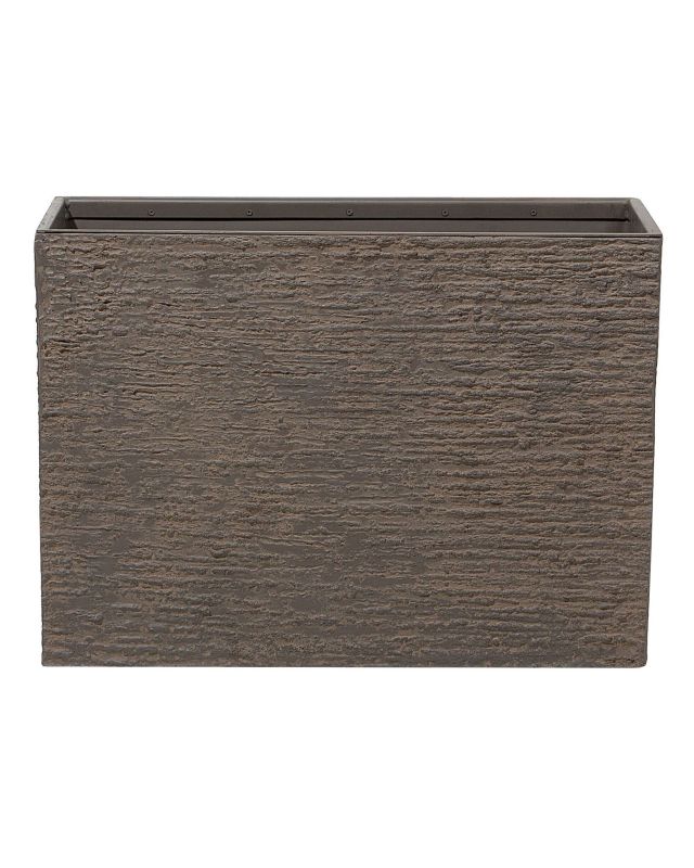 Doniczka Edessa Kamień 70 cm Ciemnobrązowy 1 szt.