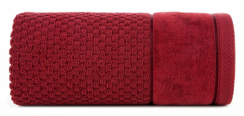 Ręcznik Frida Eurofirany 70x140 cm kąpielowy bordowy szybkoschnący 1 szt.