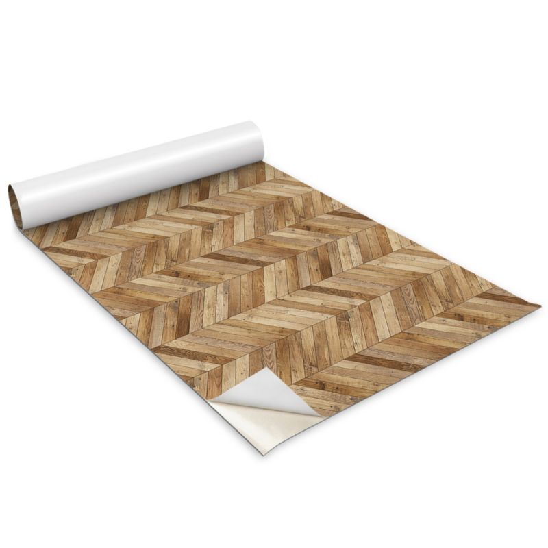 Okleina Meblowa Do Sypialni I Garderoby Wallfluent 100x50 cm Wzór w Jodełkę Okleina Na Biurko I Regał 1 rol.