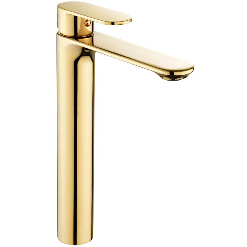 Bateria umywalkowa stojąca Mexen Milo złoty wysoka 29,9 cm 1 szt.