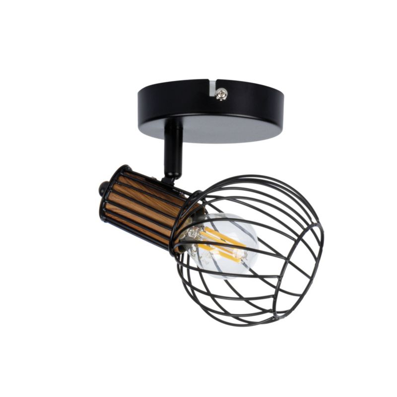 Lampa sufitowa LightLogic LL MUBI EL-1O E14 66190 regulacja pojedyncza spot druciana 1 szt.