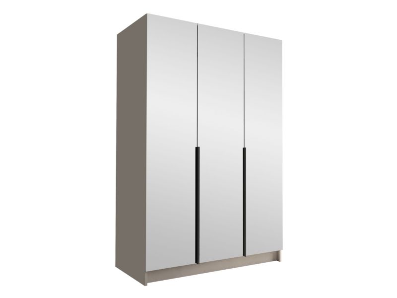 Szafa MIRJAN 24 z lustrem Calia III kaszmir/czarny 1 szt.