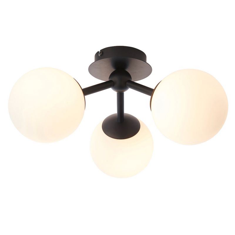 Lampa wisząca Endon PULSA czarno-biała 3xG9x15W IP44 wym:17,5x39,5x39,5cm - 1 szt.