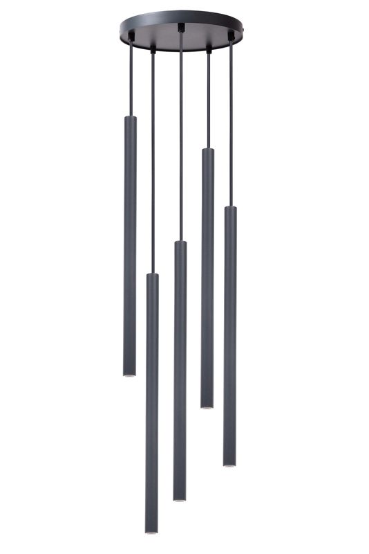 Lampa wisząca Sigma SOPEL grafitowa 5xG9x3W wym:100x25x25cm IP20 -1 szt.