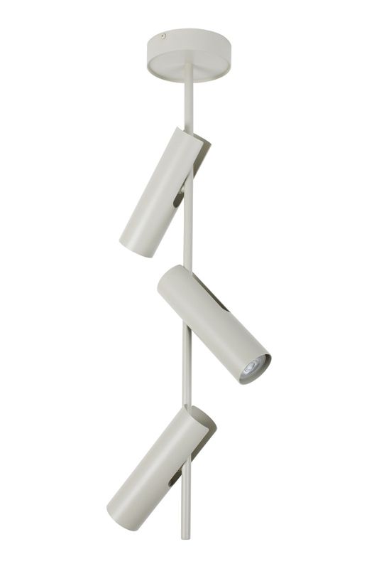 Oprawa sufitowa Sigma Lighting Leda jasny szaro-beżowy 3 x GU10 x IP20 wym: 76 x 28 x 13,5 cm - 1 szt.