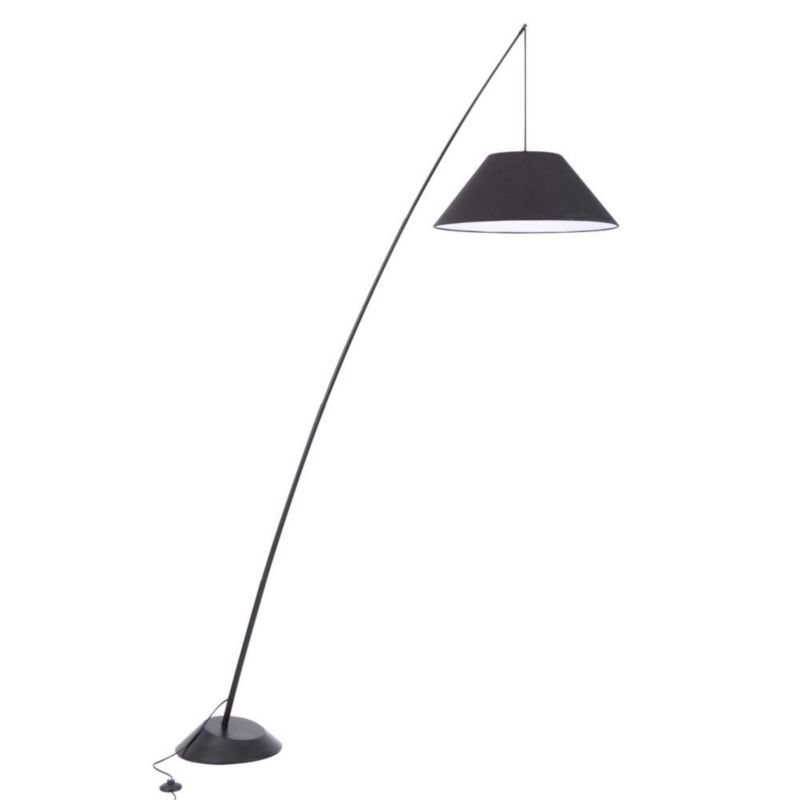 Lampa podłogowa stojąca Maytoni Campanula czarna nowoczesna 1 x E27 x 20W wym: 235 x 55 x 173 cm - 1 szt.