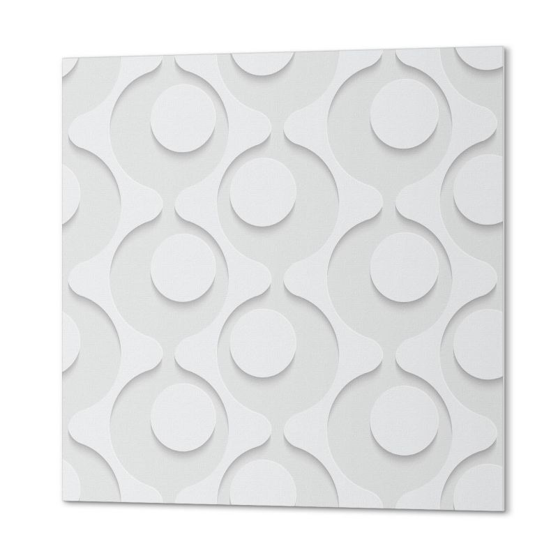 Komplet Kafelków PCV ArtPrintCave 50x50 cm Abstrakcyjny wzór z okręgami 4 szt.