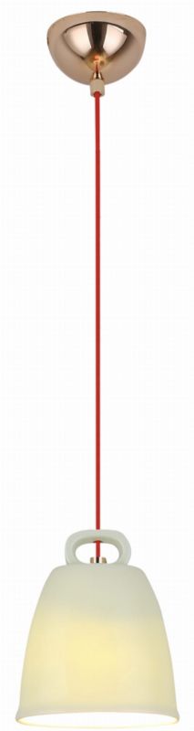 Lampa sufitowa wisząca Candellux Sewilla miedziano-zielona wym: 123 x 15 x 10 cm 1xE27 x 40W 1 szt.